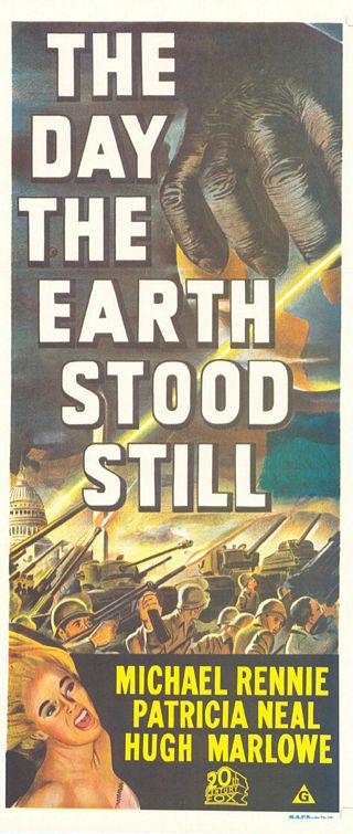 the movie poster: The Day the Earth Stood Still (1951) ver2