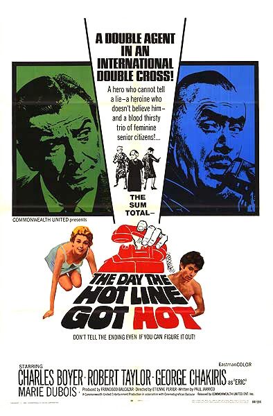 the movie poster: The Day the Hot Line Got Hot (1969)