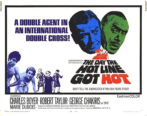 the movie poster: The Day the Hot Line Got Hot (1969) ver2