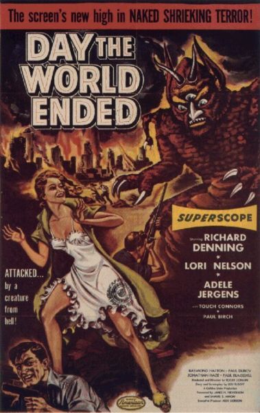 the movie poster: Day the World Ended (1955)