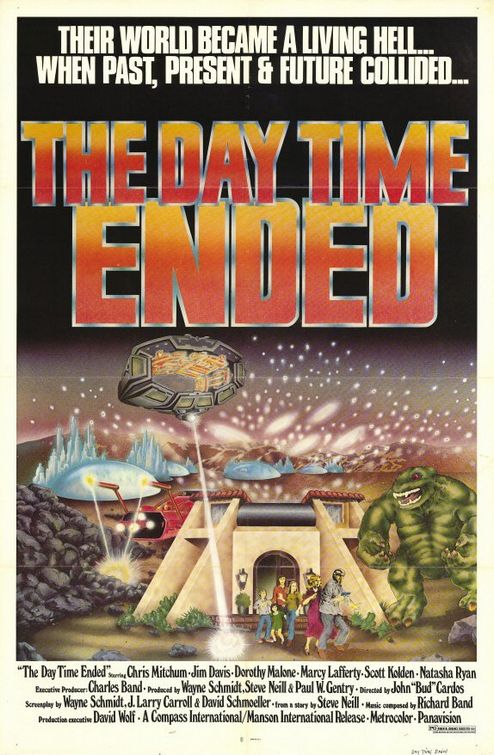 the movie poster: The Day Time Ended (1980)