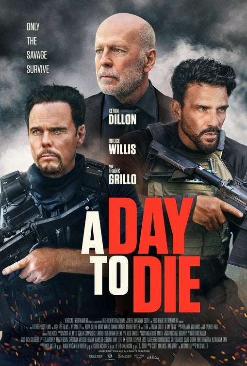 1000 piece jigsaw puzzle for the movie poster: A Day to Die (2022)