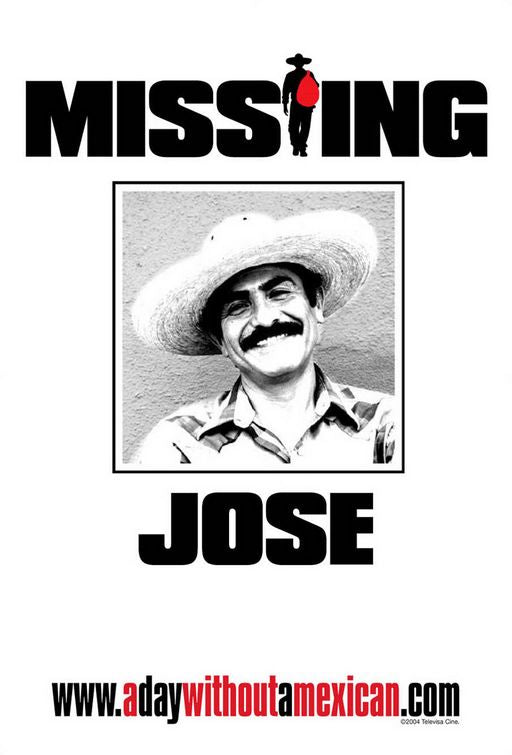 the movie poster: A Day Without a Mexican (2004)
