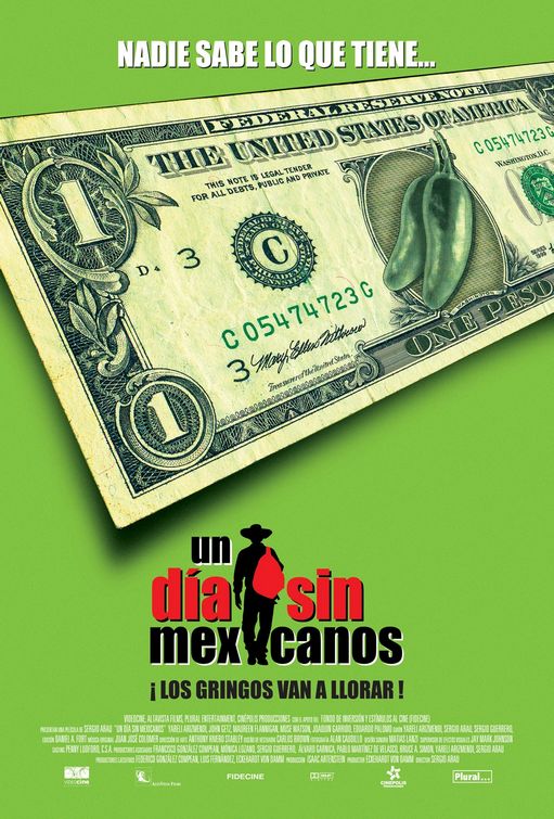 1000 piece jigsaw puzzle for the movie poster: A Day Without a Mexican (2004) ver4