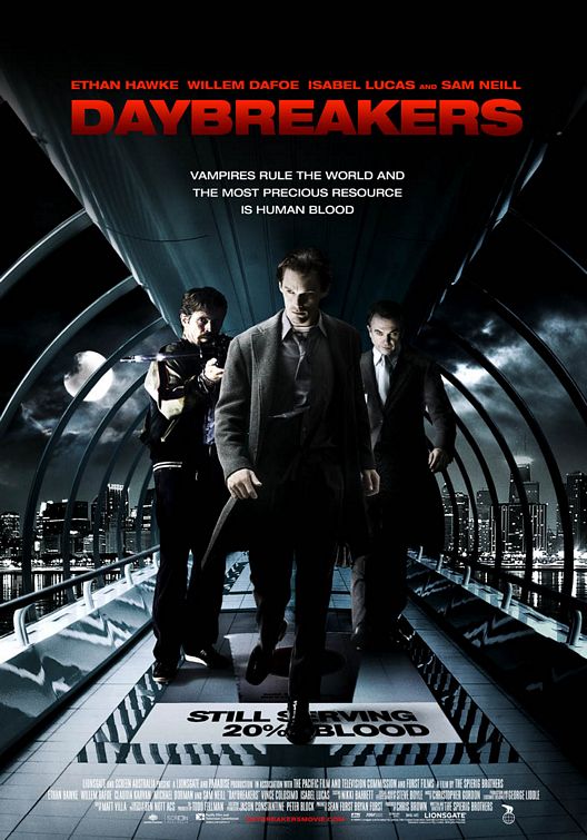 1000 piece jigsaw puzzle for the movie poster: Daybreakers (2010) ver5