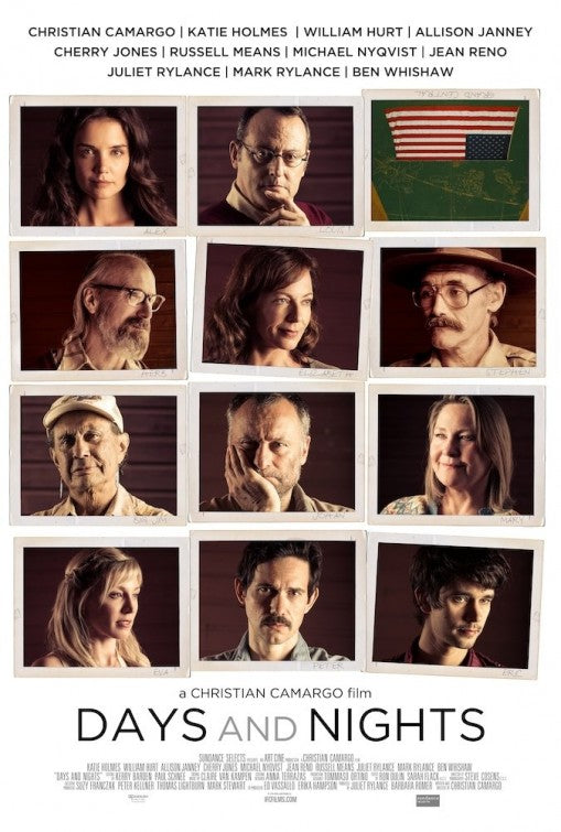 1000 piece jigsaw puzzle for the movie poster: Days and Nights (2014)