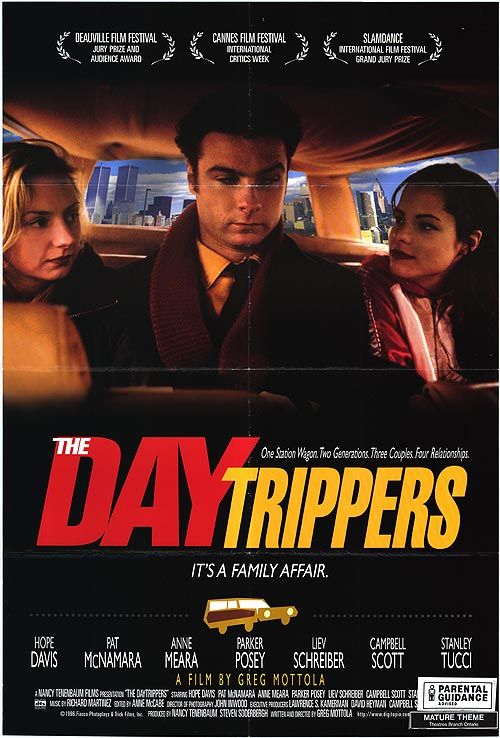 the movie poster: The Daytrippers (1997)