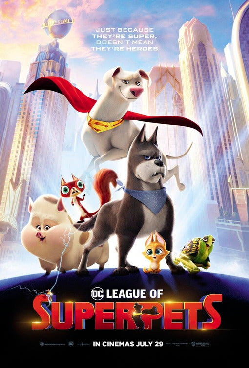 1000 piece jigsaw puzzle for the movie poster: DC League of Super-Pets (2022) ver4