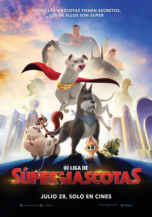 1000 piece jigsaw puzzle for the movie poster: DC League of Super-Pets (2022) ver5