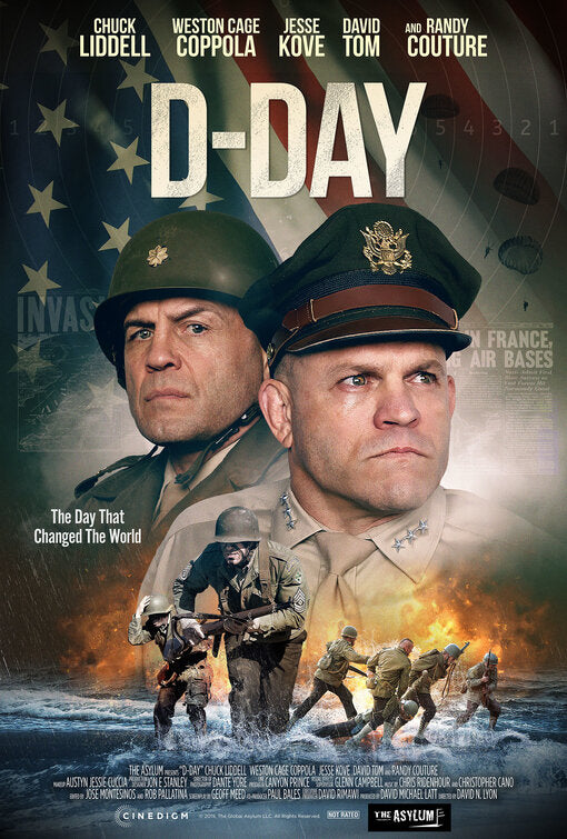 1000 piece jigsaw puzzle for the movie poster: D-Day (2019)