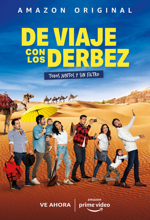 1000 piece jigsaw puzzle for tv poster: De Viaje Con Los Derbez