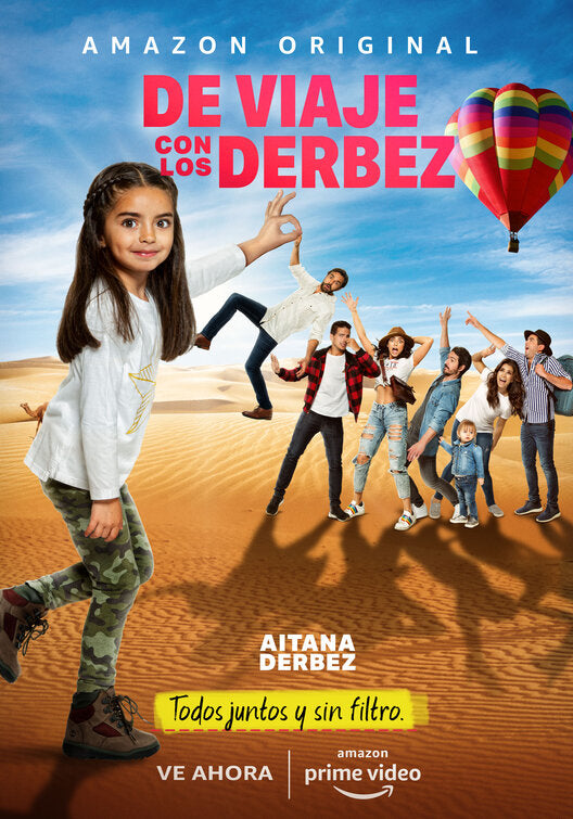 1000 piece jigsaw puzzle for tv poster: De Viaje Con Los Derbez, ver4