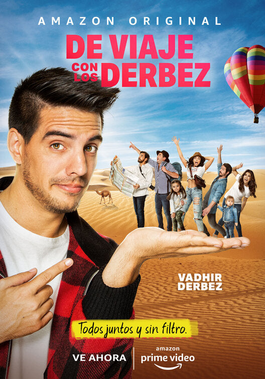 1000 piece jigsaw puzzle for tv poster: De Viaje Con Los Derbez, ver9