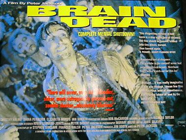 the movie poster: Dead Alive (aka Braindead) (1992) ver4