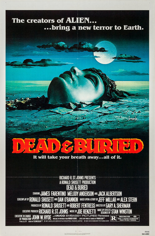 the movie poster: Dead & Buried (1981)