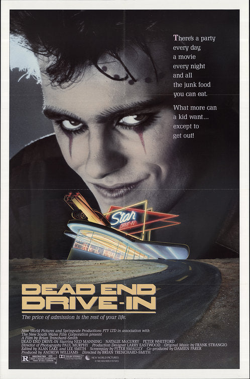 the movie poster: Dead End Drive-In (1986)