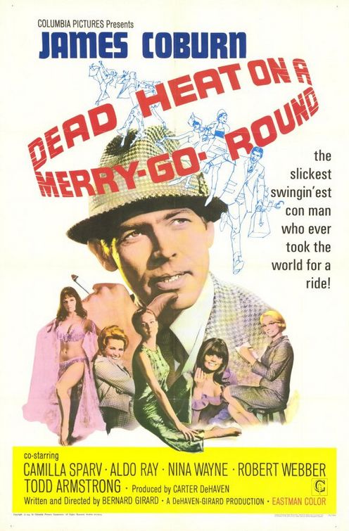 the movie poster: Dead Heat on a Merry-Go-Round (1966)
