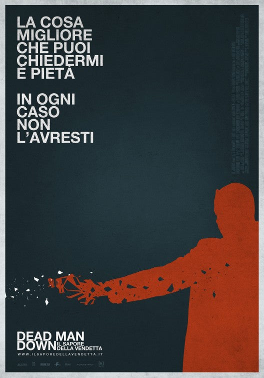 1000 piece jigsaw puzzle for the movie poster: Dead Man Down (2013) ver10