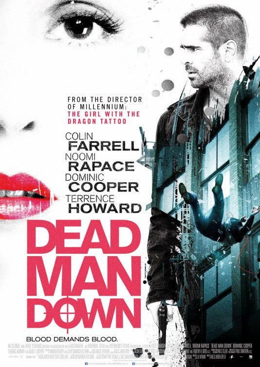1000 piece jigsaw puzzle for the movie poster: Dead Man Down (2013) ver5