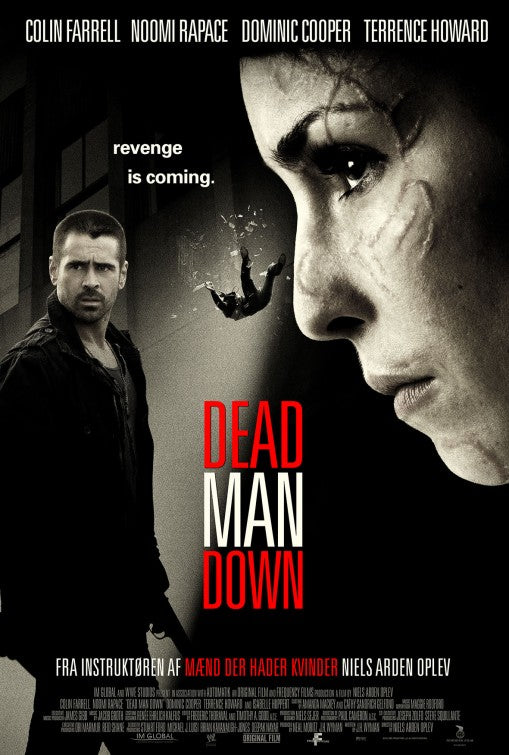 1000 piece jigsaw puzzle for the movie poster: Dead Man Down (2013) ver8