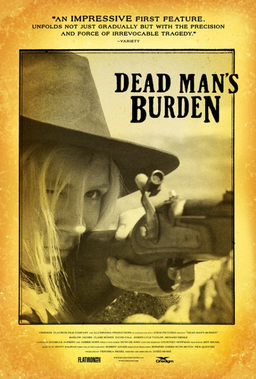 1000 piece jigsaw puzzle for the movie poster: Dead Man's Burden (2013)