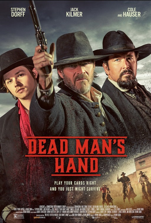 1000 piece jigsaw puzzle for the movie poster: Dead Man's Hand (2023)