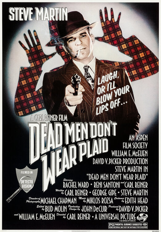 the movie poster: Dead Men Don't Wear Plaid (1982) ver1