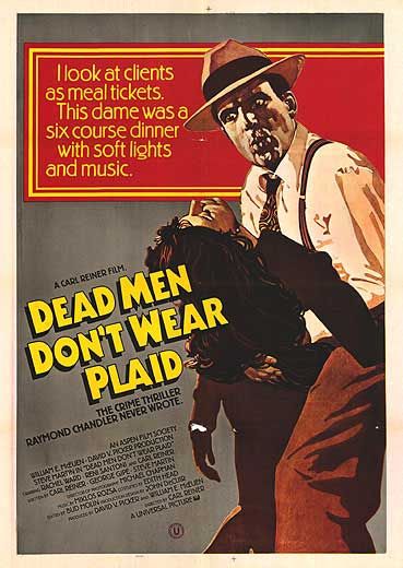 the movie poster: Dead Men Don't Wear Plaid (1982) ver2