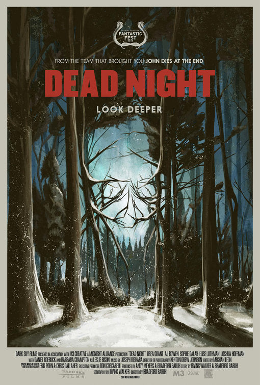 1000 piece jigsaw puzzle for the movie poster: Dead Night (2018)