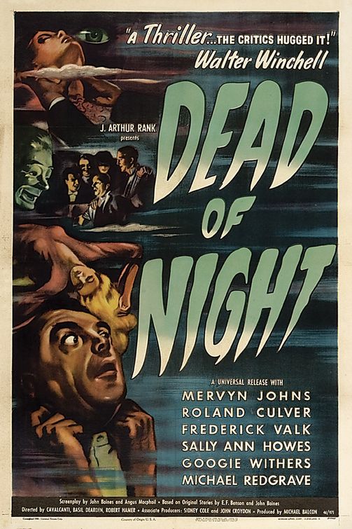 the movie poster: Dead of Night (1946)