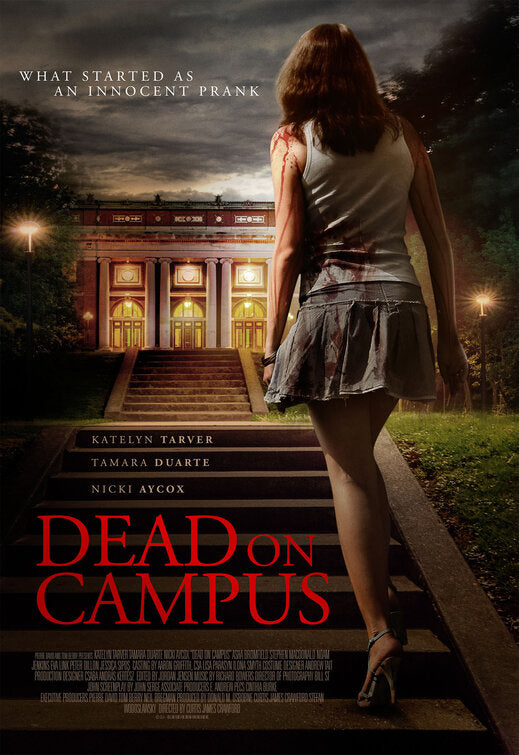 1000 piece jigsaw puzzle for the movie poster: Dead on Campus (2014)