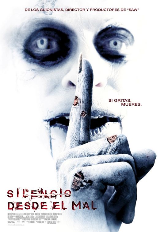 the movie poster: Dead Silence (2007) ver2