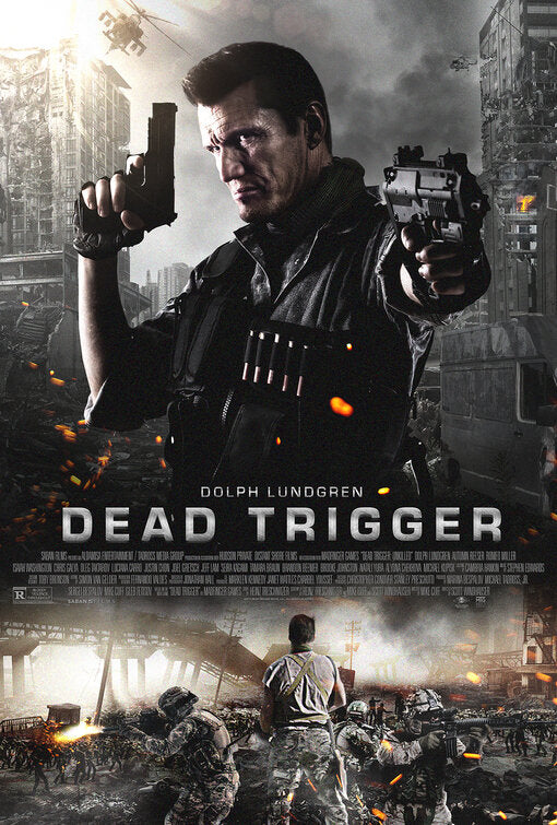 1000 piece jigsaw puzzle for the movie poster: Dead Trigger (2018)