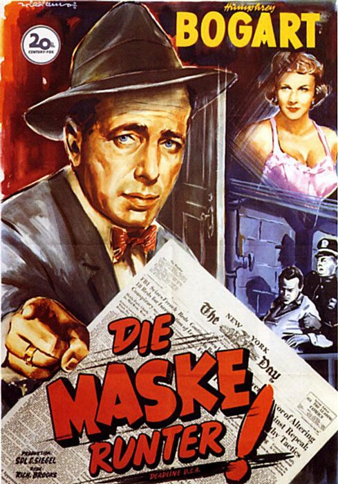 the movie poster: Deadline - U.S.A. (1952) ver4