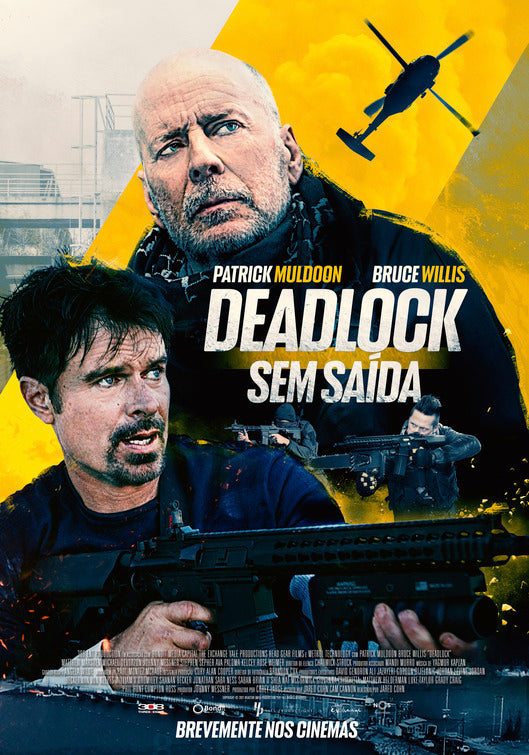 1000 piece jigsaw puzzle for the movie poster: Deadlock (2021)