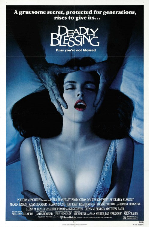 the movie poster: Deadly Blessing (1981)