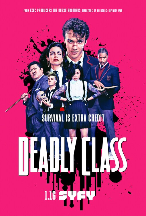 1000 piece jigsaw puzzle for tv poster: Deadly Class, ver2