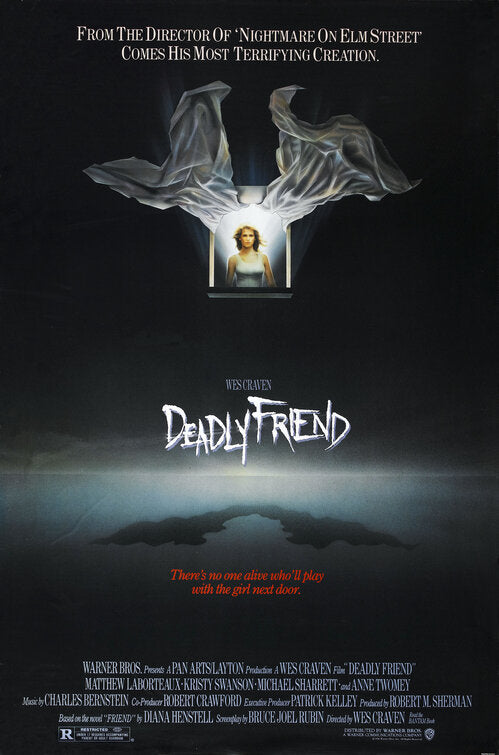 the movie poster: Deadly Friend (1986)