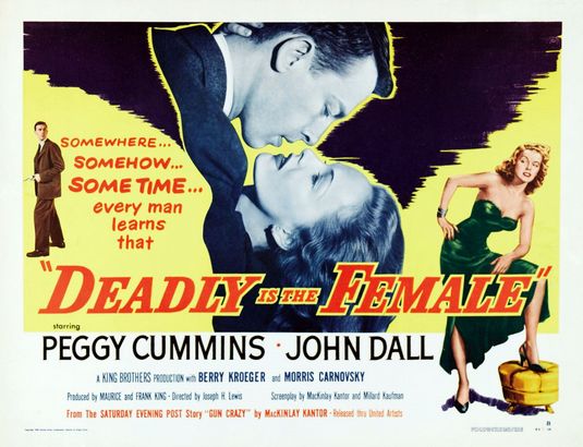 the movie poster: Gun Crazy (1950)
