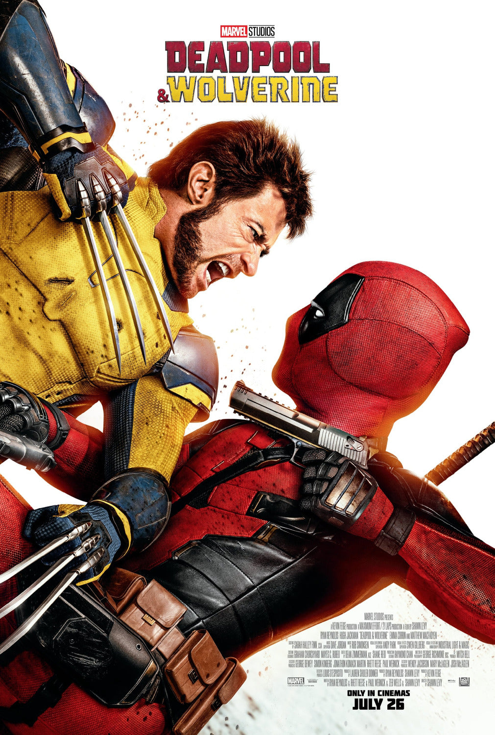 a jigsaw puzzle poster of Deadpool & Wolverine