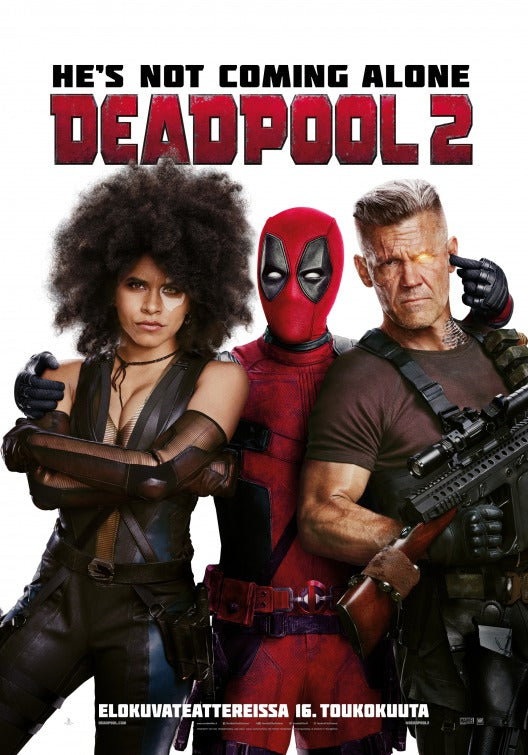 1000 piece jigsaw puzzle for the movie poster: Deadpool 2 (2018) ver4