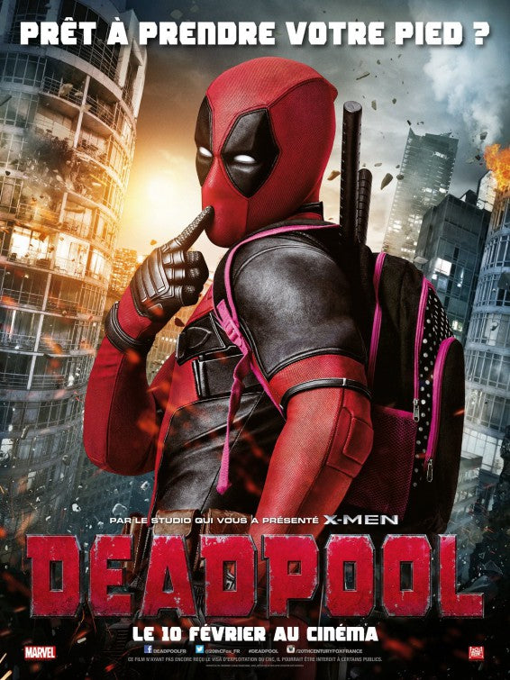 1000 piece jigsaw puzzle for the movie poster: Deadpool (2016) ver14