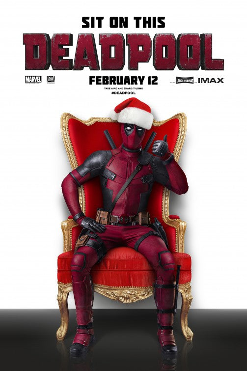 1000 piece jigsaw puzzle for the movie poster: Deadpool (2016) ver2