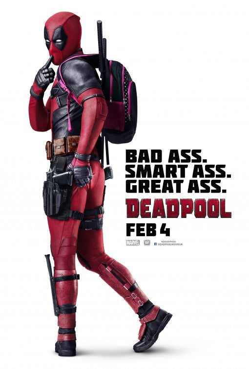 1000 piece jigsaw puzzle for the movie poster: Deadpool (2016) ver3