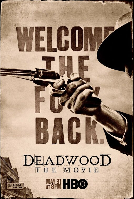 1000 piece jigsaw puzzle for tv poster: Deadwood: The Movie