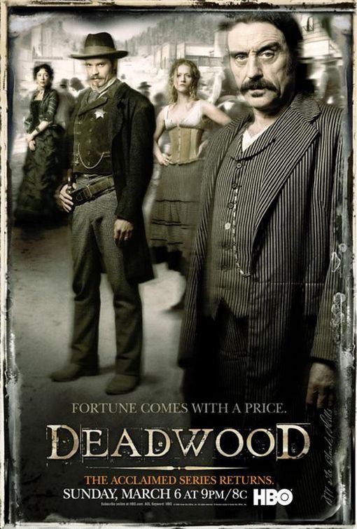1000 piece jigsaw puzzle for tv poster: Deadwood, ver2