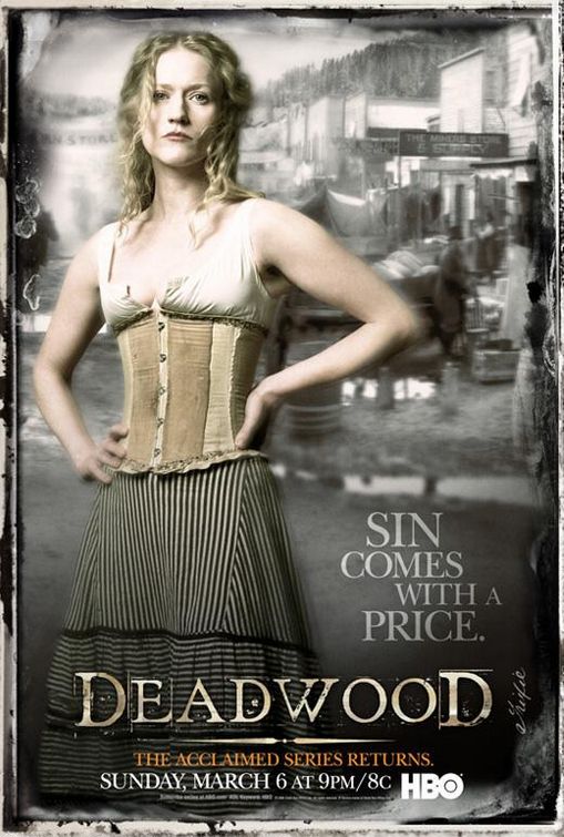 1000 piece jigsaw puzzle for tv poster: Deadwood, ver5