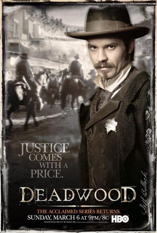 1000 piece jigsaw puzzle for tv poster: Deadwood, ver6