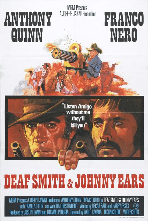 the movie poster: Deaf Smith and Johnny Ears (1973)