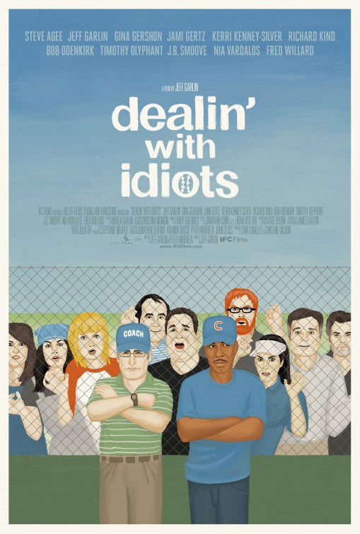 1000 piece jigsaw puzzle for the movie poster: Dealin' with Idiots (2013)